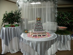 Cake Setup The Pink Orchid