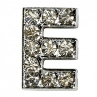 Clear Letter Charms-