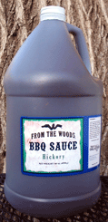 From the Woods Hickory BBQ sauce- Gallon-