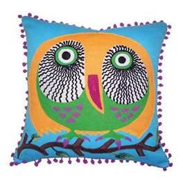 Karma Living Owl Pillow-