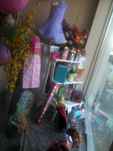 The Pink Orchid Spring Window Display The Pink Orchid Spring Window Display