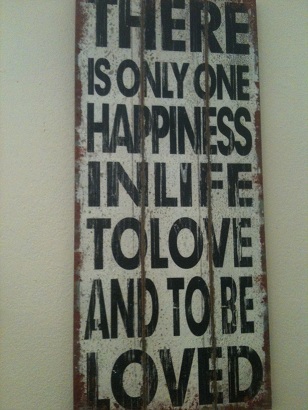 One Happiness Sign-