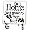 Our Home Grew by Four Feet-