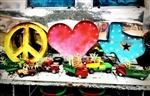 Vintage Marque- Peace, Love, Texas-