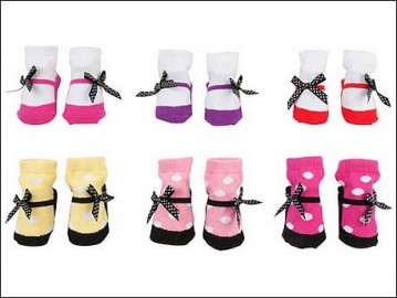 Newborn Ballet Socks-